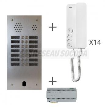  Kit Audio 2R 14Bp 2 Voice Prog 