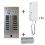  Kit Audio 2R 16Bp 2 Voice Prog 