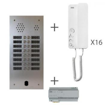  Kit Audio 2R 16Bp 2 Voice Prog 
