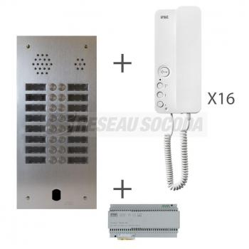  Kit Audio 2R 16Bp 2 Voice Prog 