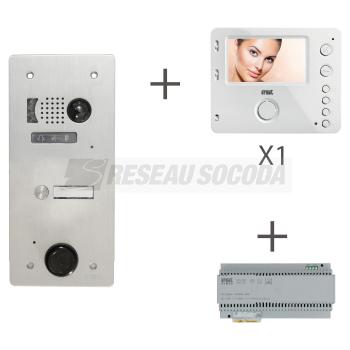  Kit Video Alu1R 1Bp 2 Voice Pr 