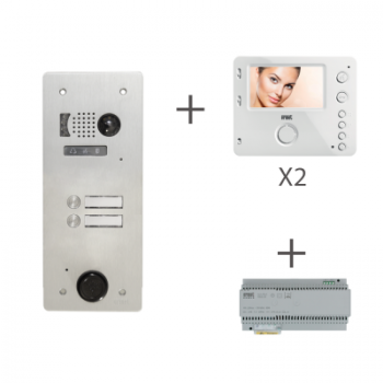 Kit Video Alu 1R 2 Bp 2 Voice 