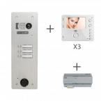  Kit Video Alu 1R 3 Bp 2 Voice 
