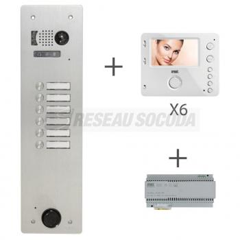  Kit Video Alu 1R 6 Bp 2 Voice 