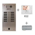  Kit Video Alu 2R 12 Bp 2 Voice 