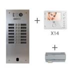  Kit Video Alu 2R 14 Bp 2 Voice 