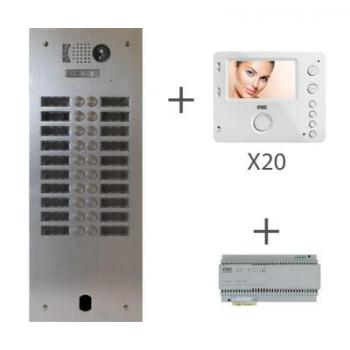  Kit Video Alu 2R 20 Bp 2 Voice 