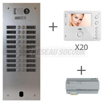  Kit Video Alu 2R 20 Bp 2 Voice 