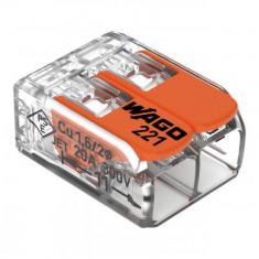  **Borne WAGO 221 Mini 2x4mm  