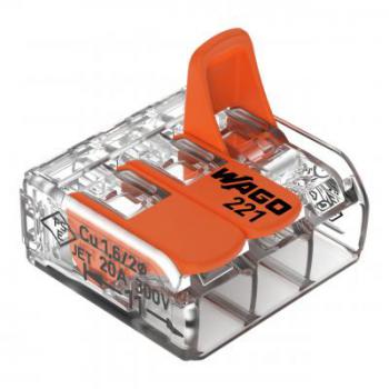  **Borne WAGO 221 Mini 3x4mm  