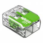  Borne WAGO 221 Green 2x4mm 