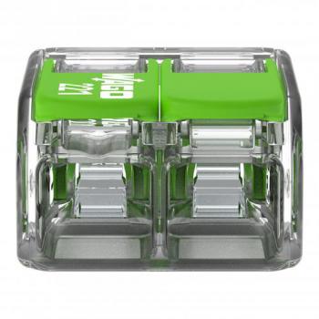  Borne WAGO 221 Green 2x4mm 
