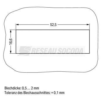  Connecteur encastrable mle 5 