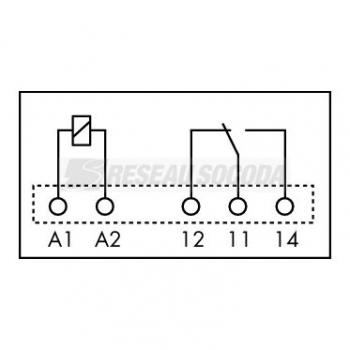  Relais 12 V DC - 1 RT - 6 A 