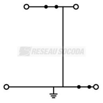  Borne � 2 etages, PE/PE 