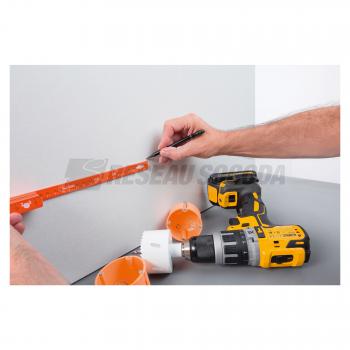  METRE PLIANT ELECTRICIEN FLUO 